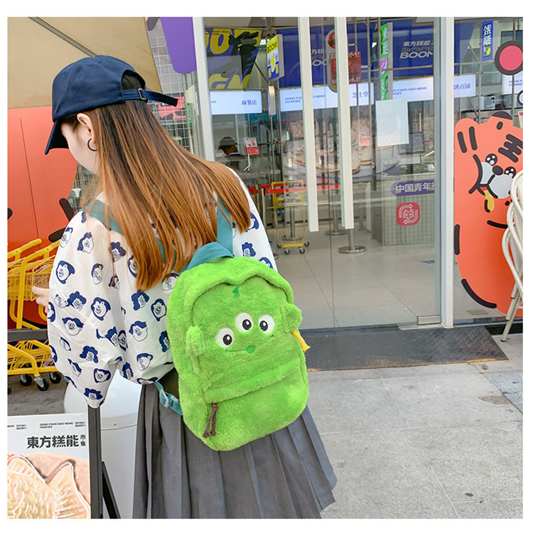 Foto 2 | Mochila Sanmu Fury Monsters University Gree - Venta Internacional