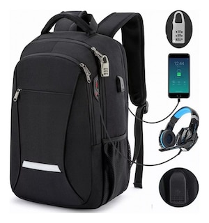 Foto 1 | Mochila Roku Negra-Venta Internacional