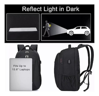 Foto 5 | Mochila Roku Negra-Venta Internacional