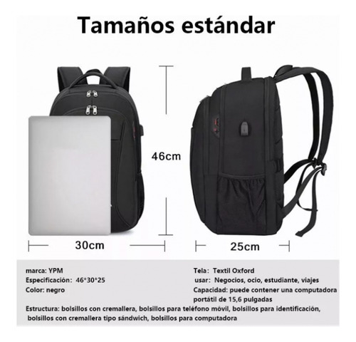 Foto 7 pulgar | Mochila Roku Negra-Venta Internacional