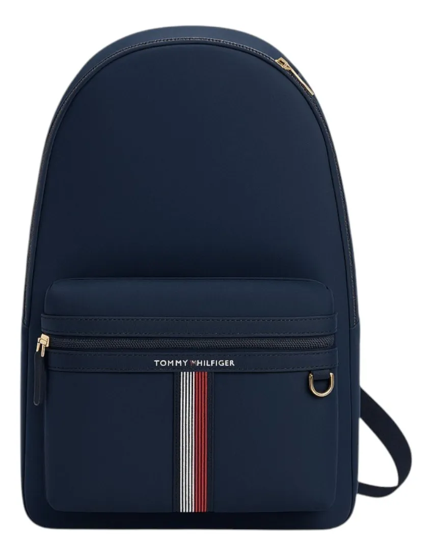 Foto 2 pulgar | Mochila Tommy Hilfiger Backpack Escolar Casual Espacioso Xm04221 Azul Unisex - Original