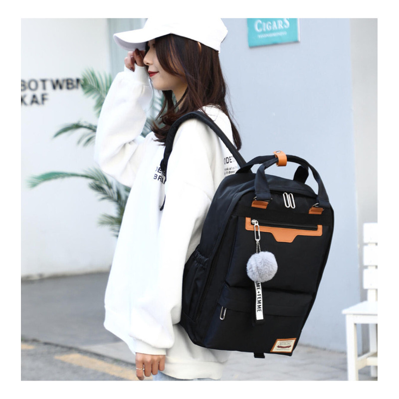 Foto 5 | Mochila Trend  Versión Coreana  De Gran Capacidad  Impermeable - Venta Internacional.