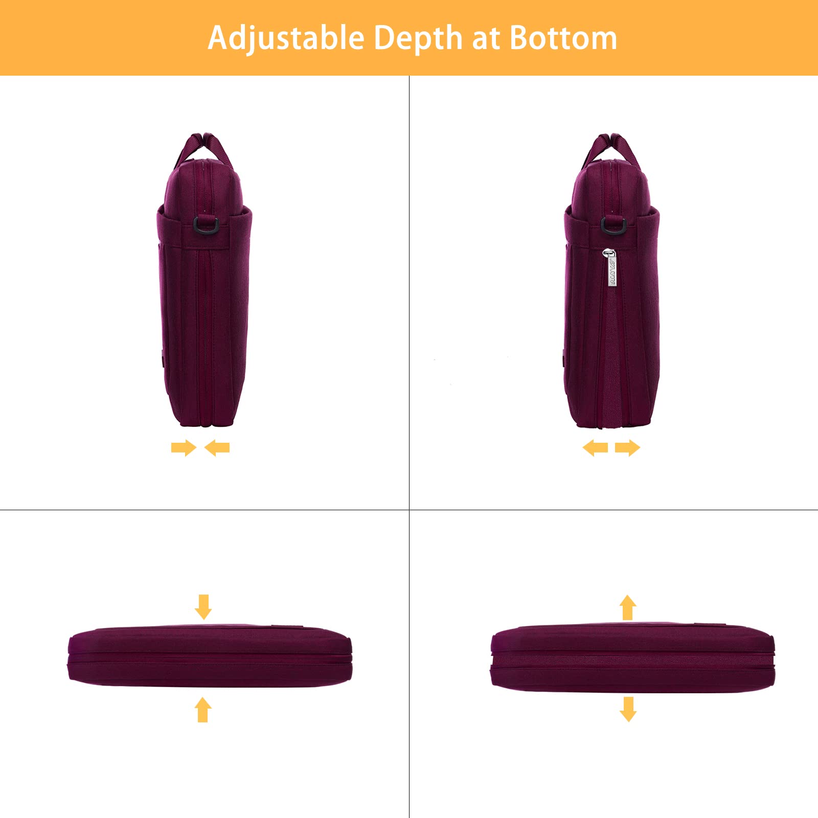 Foto 5 pulgar | Bandolera Mosiso Para Portátil Macbook Air De 15 Pulgadas - Venta Internacional.