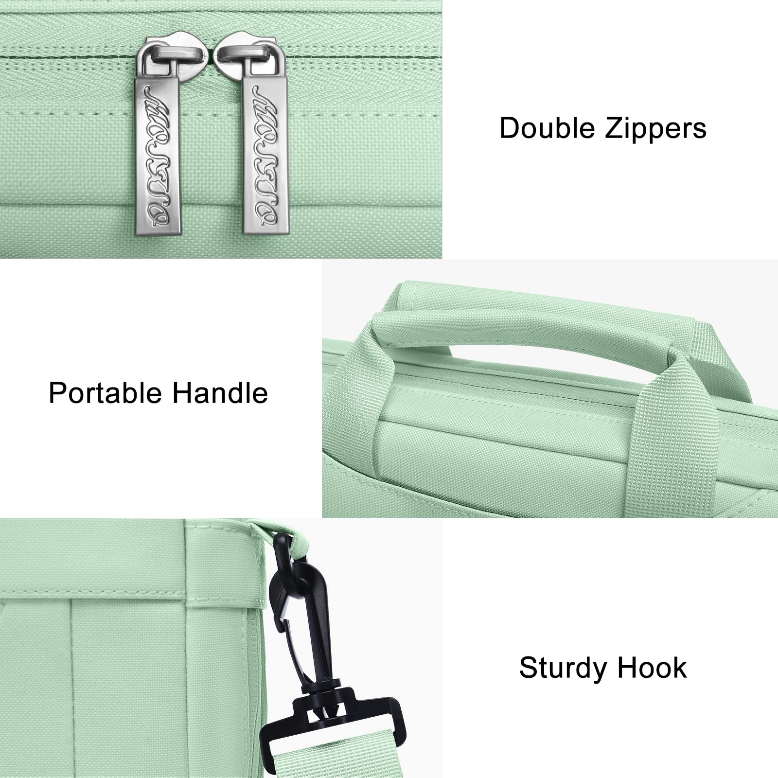 Foto 4 pulgar | Bandolera Mosiso Para Portátil  Para Macbook De 13 A 14 Pulgadas - Venta Internacional.