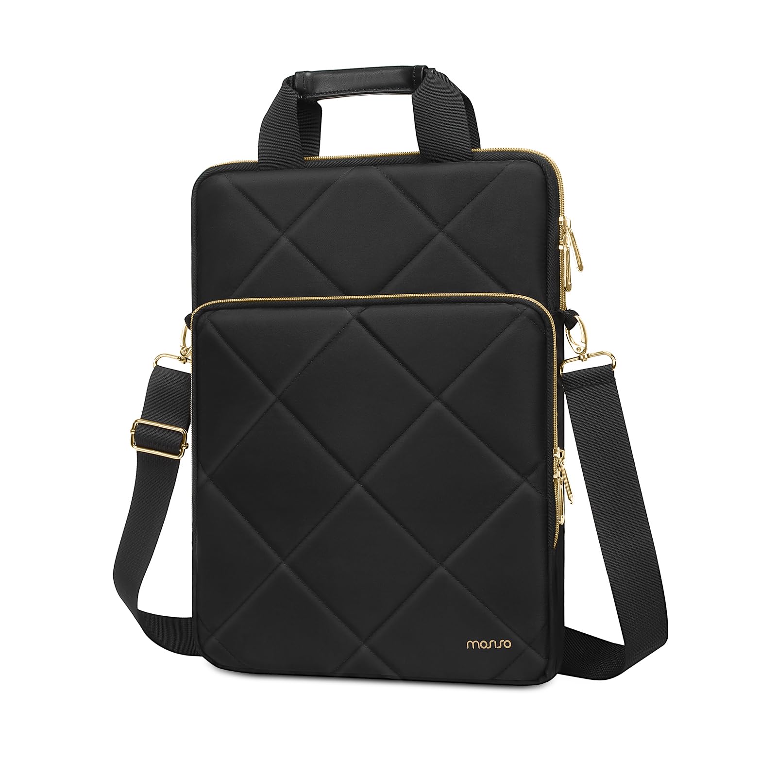 Foto 1 | Bolso De Hombro Para Portátil Mosiso Vertical 15-15.6'' Negro - Venta Internacional.