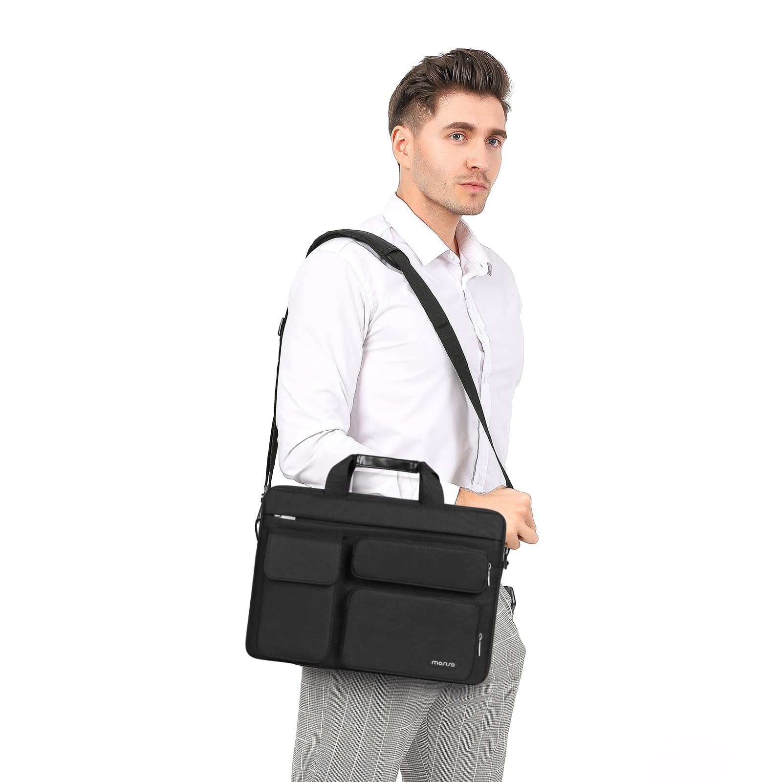 Foto 5 | Bandolera Para Portátil Compatible Con Mosiso  Macbook De 13 A 13 3 Pulgadas - Venta Internacional.