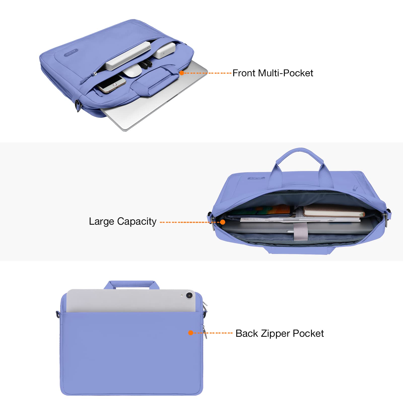 Foto 2 | Bandolera Mosiso Para Portátil  Para Macbook De 13 A 14 Pulgadas - Venta Internacional.