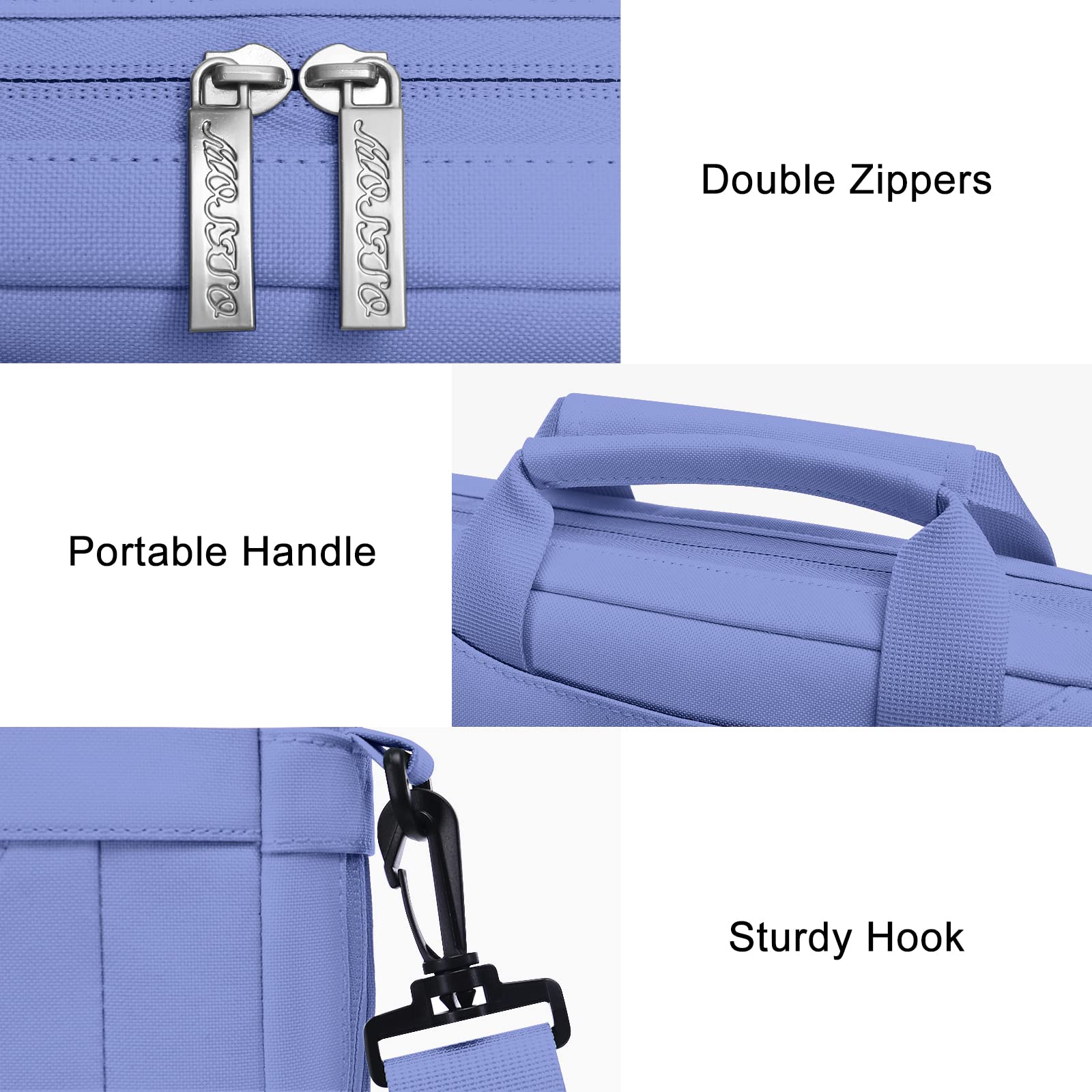 Foto 4 pulgar | Bandolera Mosiso Para Portátil  Para Macbook De 13 A 14 Pulgadas - Venta Internacional.