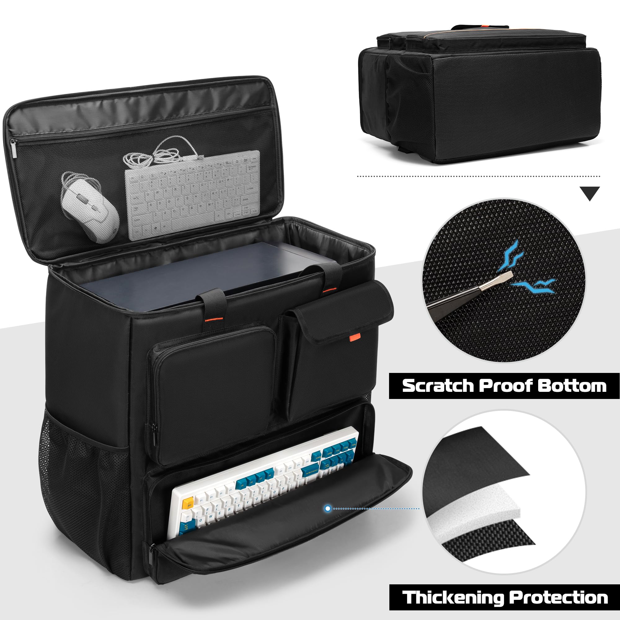 Foto 3 | Maletín De Transporte Trunab Pc Desktop Para Ordenador Tower Bag Únicamente - Venta Internacional.