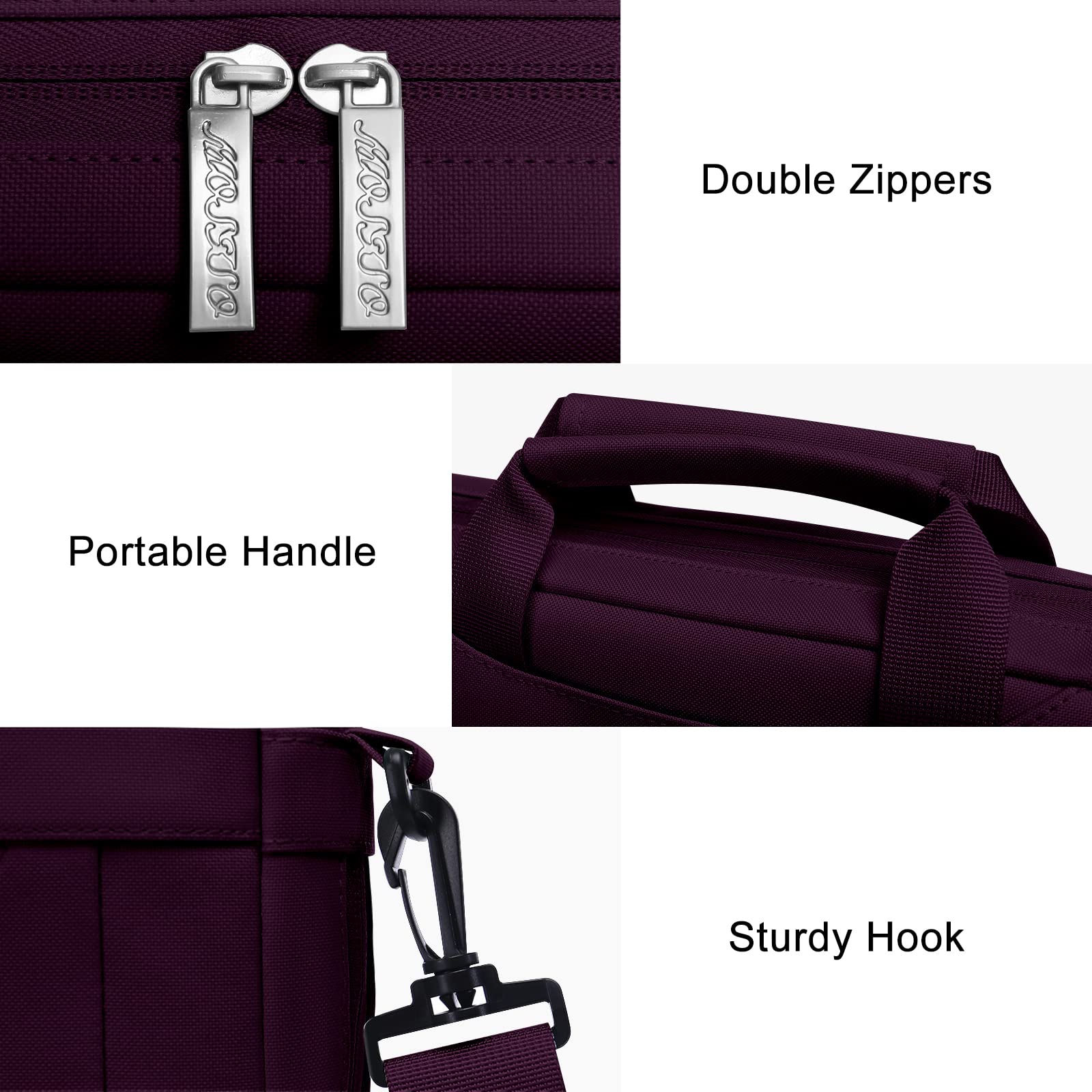 Foto 3 | Bandolera Mosiso Para Portátil  Para Macbook De 13 A 14 Pulgadas - Venta Internacional.