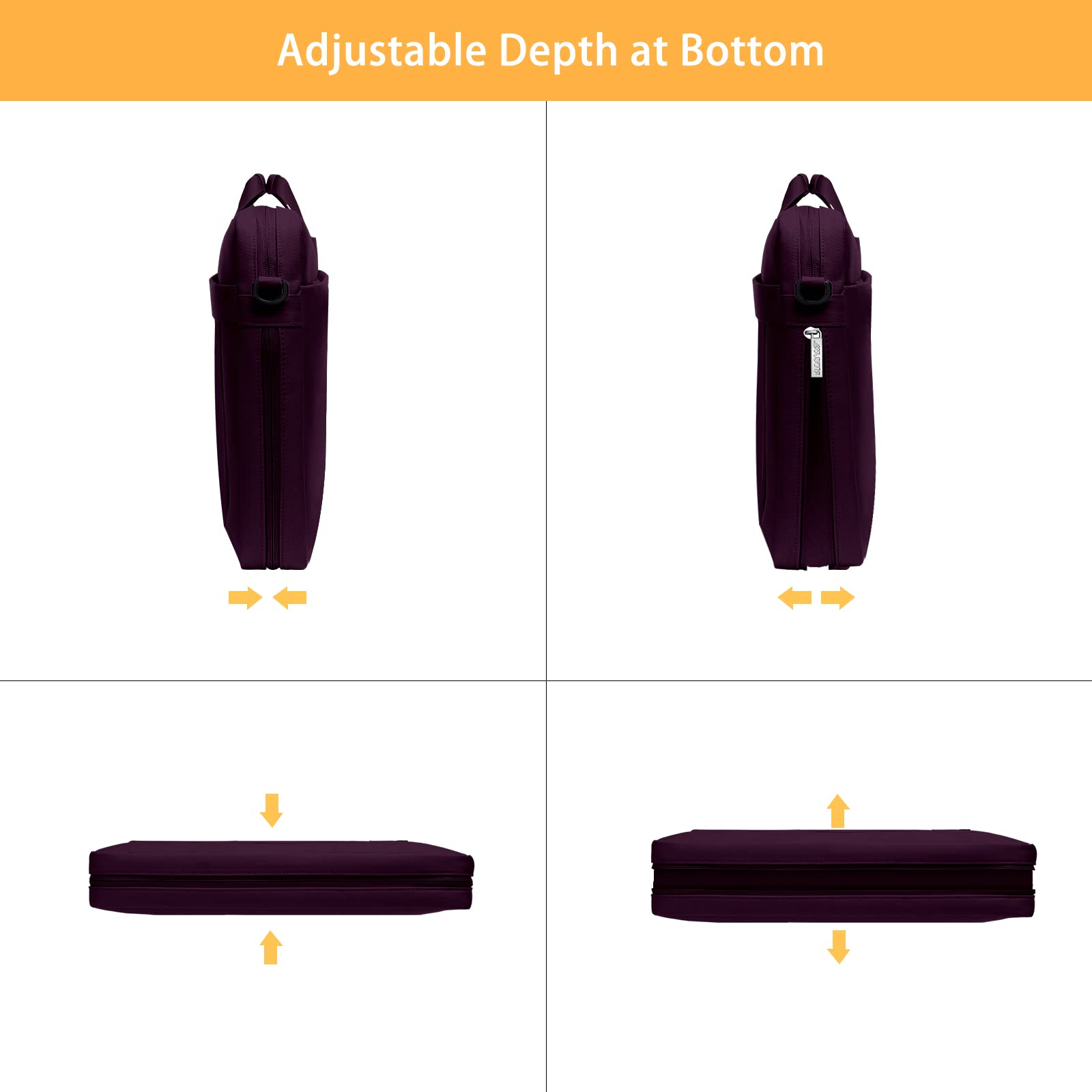 Foto 5 pulgar | Bandolera Mosiso Para Portátil  Para Macbook De 13 A 14 Pulgadas - Venta Internacional.