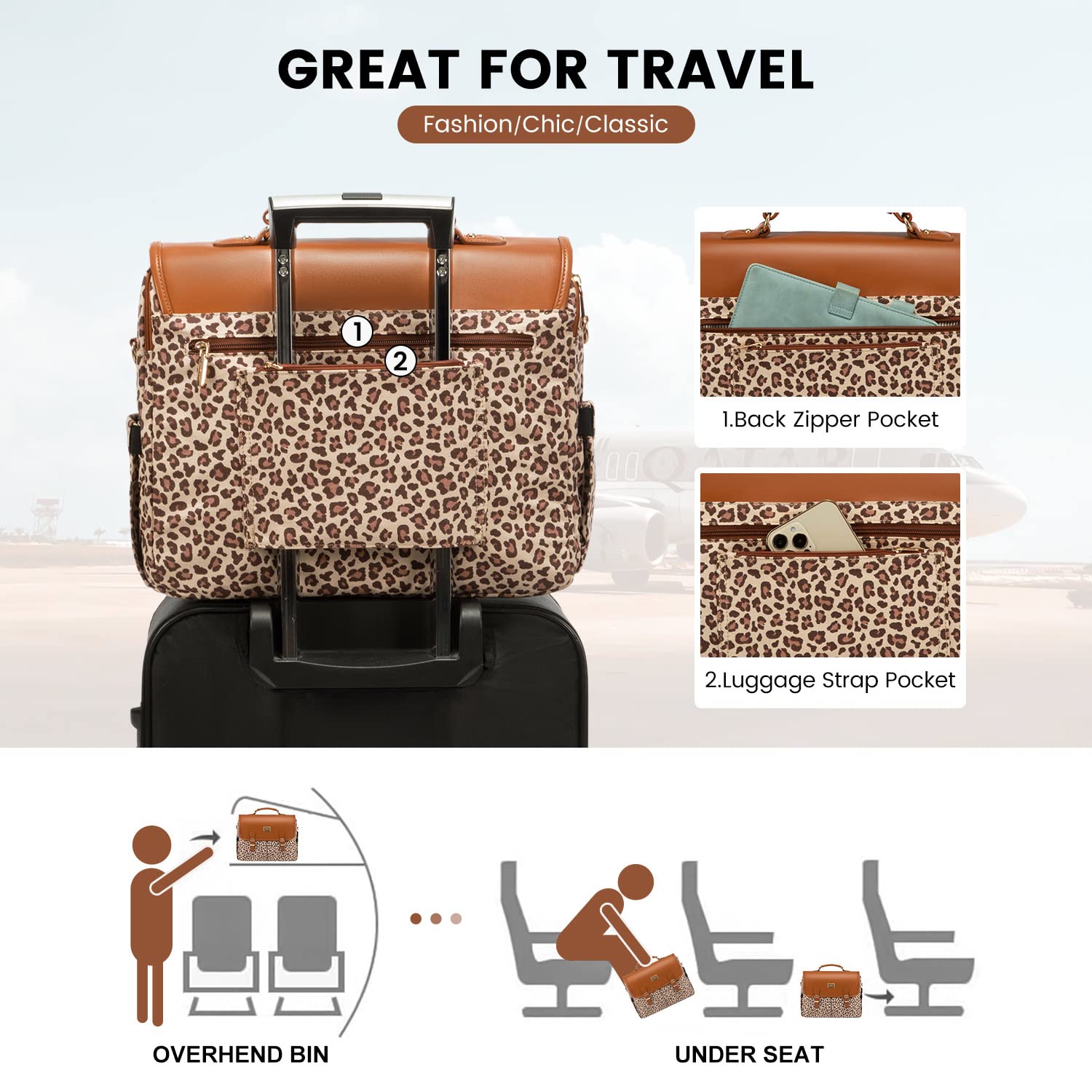 Foto 6 | Bolsa Para Portátil Lovevook De Gran Capacidad Para Mujer De 15.6 Pulgadas - Venta Internacional.