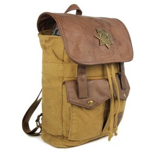 Foto 1 | Mochila The Coop Walking Dead Rick's Sheriff Brown - Venta Internacional.