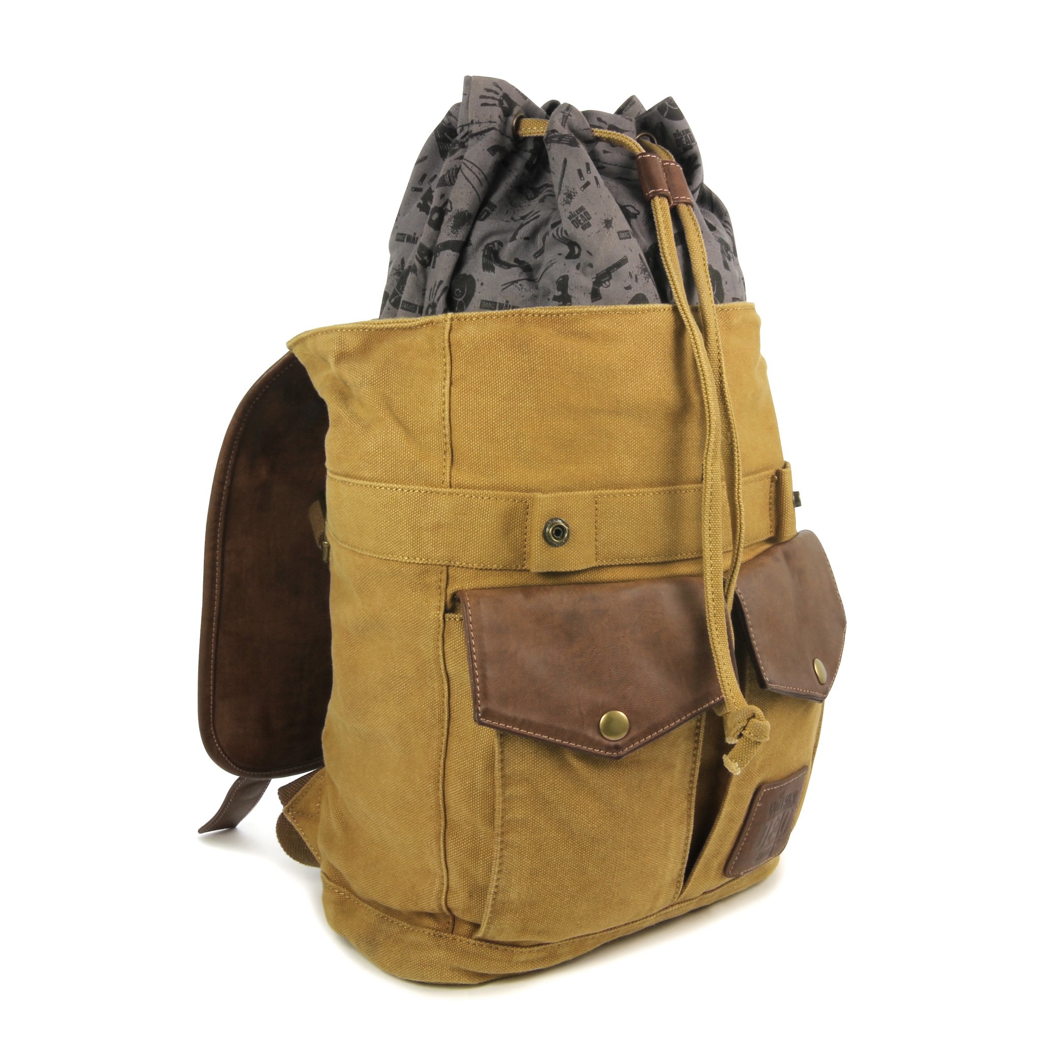 Foto 3 pulgar | Mochila The Coop Walking Dead Rick's Sheriff Brown - Venta Internacional.