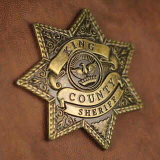 Foto 3 | Mochila The Coop Walking Dead Rick's Sheriff Brown - Venta Internacional.