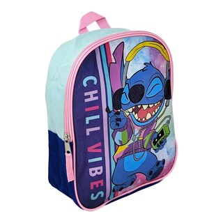 Foto 2 | Mochila Bioworld Stitch 11 Mini Chill Vibes Para Niños De Más De 3 Años - Venta Internacional.