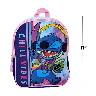 Foto 5 | Mochila Bioworld Stitch 11 Mini Chill Vibes Para Niños De Más De 3 Años - Venta Internacional.