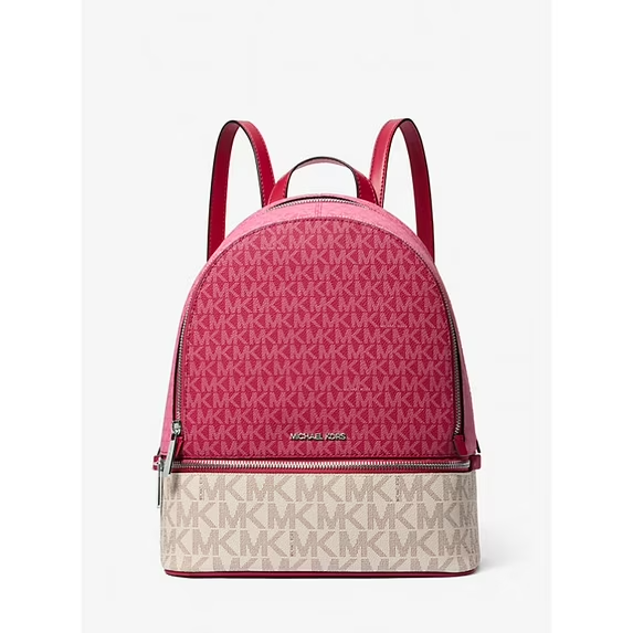 Foto 2 pulgar | Mochila Michael Kors Rhea  Tamaño Mediano  Color Frambuesa Oscuro - Venta Internacional.