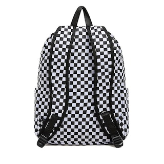Foto 2 | Mochila Vans Old Skool Check En Negro/blanco Talla Única - Venta Internacional.