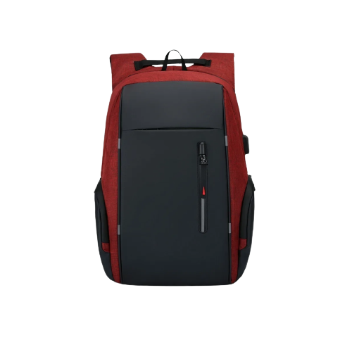 Mochila Antirrobo Hombre para Laptops 15.6 Malubero Rojo