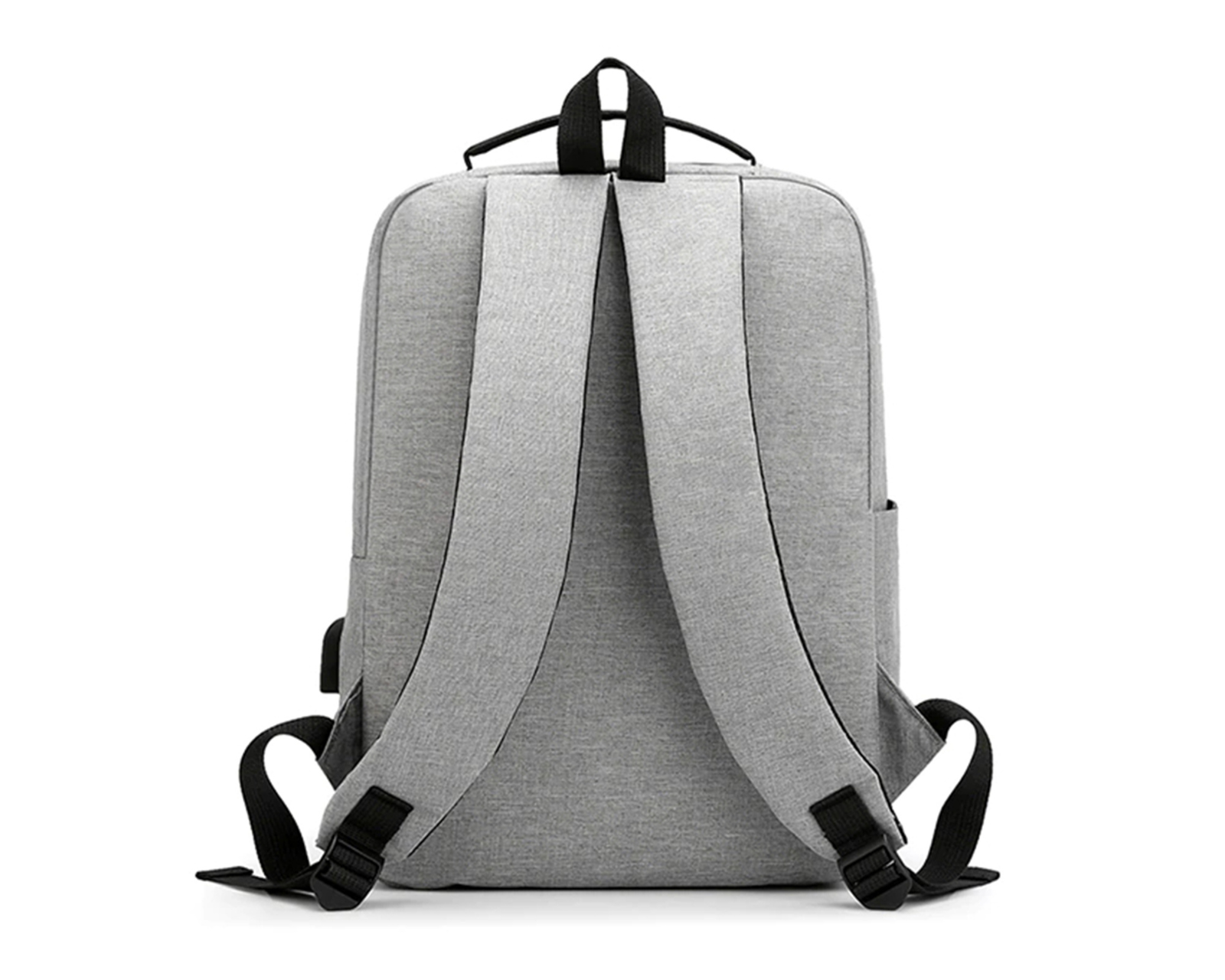 Foto 3 pulgar | Mochila Para Laptop Antirrobo Bluelander Hs87 Color Gris Con Puerto USB Para Power Bank