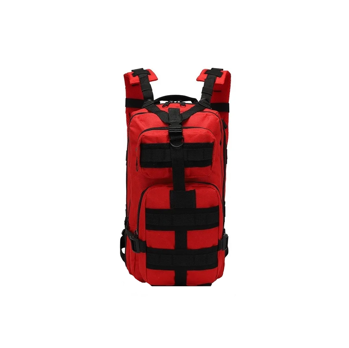 Mochila Táctica Eo Safe Imports Esi653 color Rojo