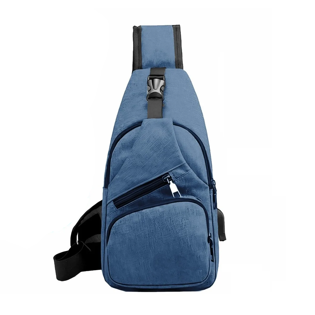 Foto 2 pulgar | Bolsa Eo Safe Imports ESI-3194 color Azul con USB