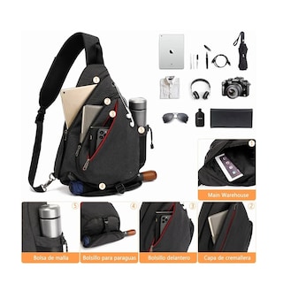 Foto 2 | Bolsa Eo Safe Imports ESI-3193 color Negro Impermeable