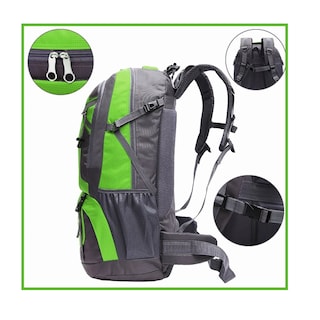 Foto 3 | Mochila Impermeable Eo Safe Imports ESI-3212 color Verde 60 L