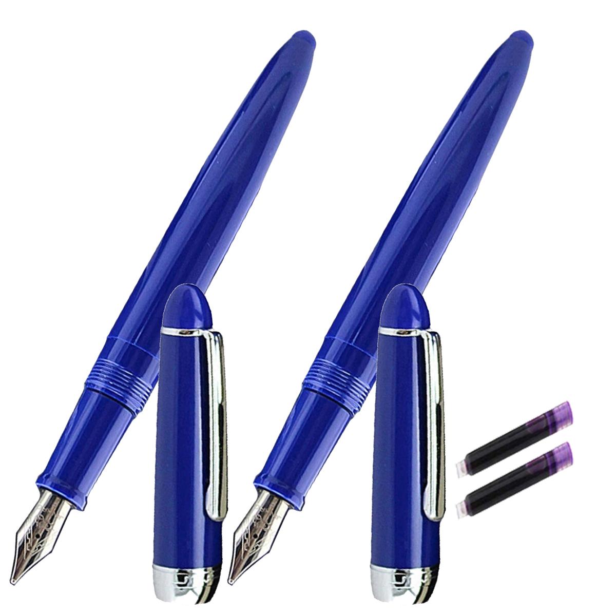 Bolígrafo Fuente Premium High Monaco Mxbpl-004 2 Piezas Azul