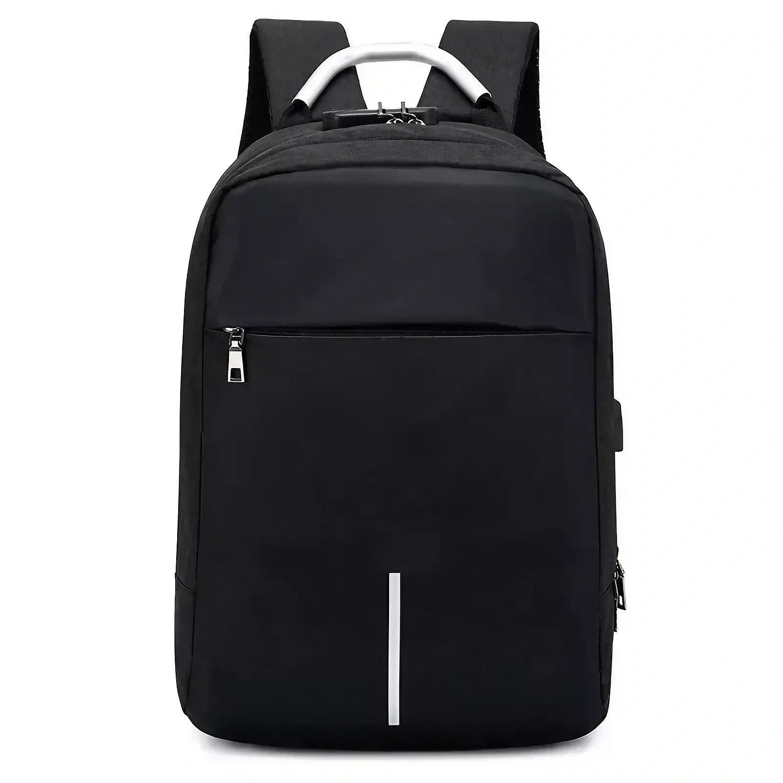 Mochila Antirrobo Con Carga USB Boclier Backpack 20 Litros color Negro