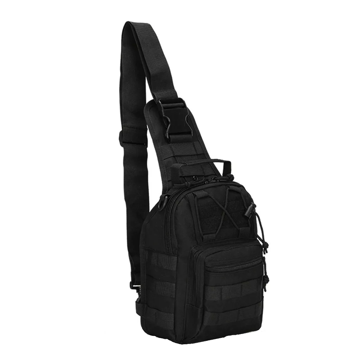 Mochila Bandolera Tactica Eo Safe Imports Esi-5527 Negro