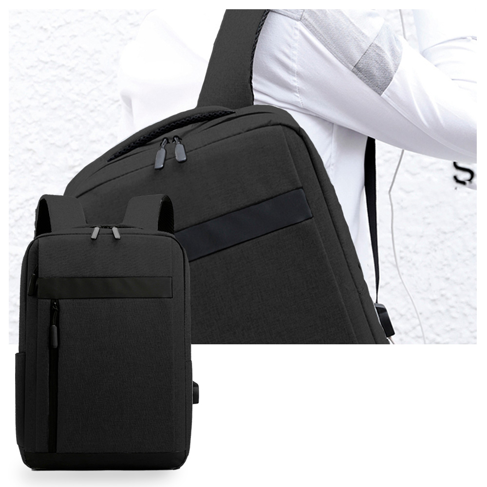 Foto 7 pulgar | Mochila Backpack Impermeable Porta Laptop Puerto Usb