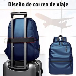 Foto 7 | Mochila para Laptop 15.6" Boclier color Azul