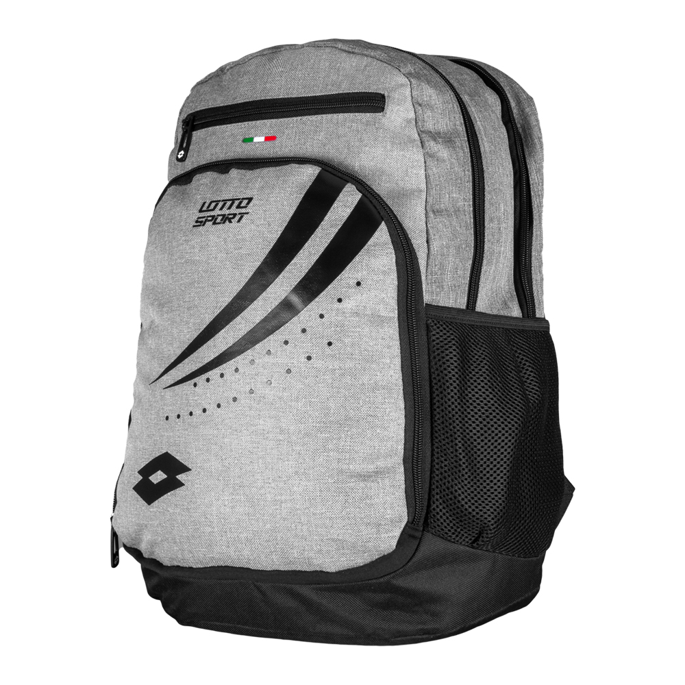 Foto 3 pulgar | Mochila Lotto Faster color Gris
