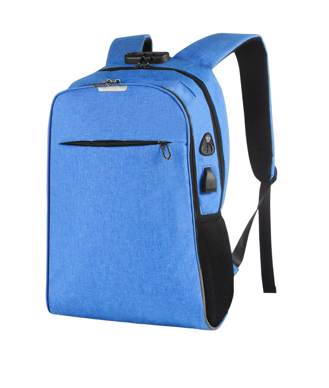 Mochila Impermeable Belug con Puerto Usb color Azul