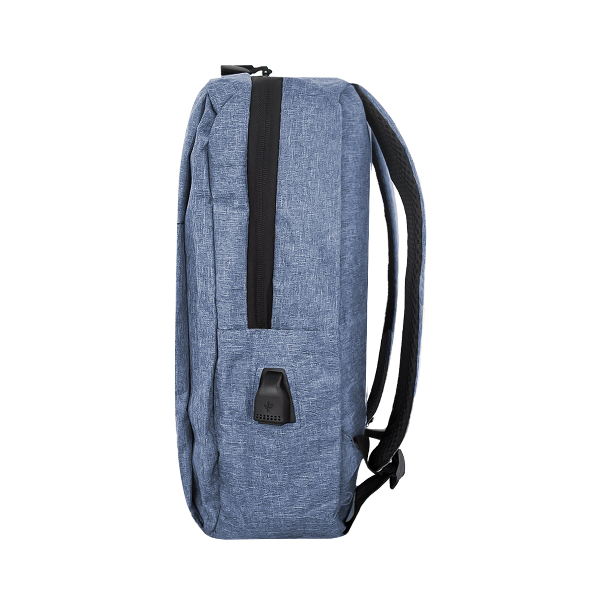 Foto 7 pulgar | Mochila Escolar Unisex Dolce MOCLT5 color Azul con Puerto USB