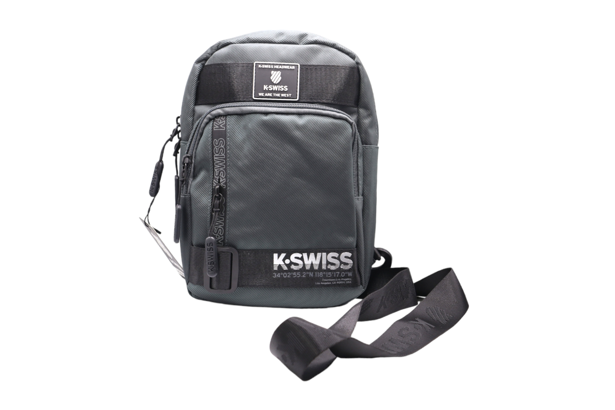 Foto 2 pulgar | Mochila K-Swiss color Gris para Hombre