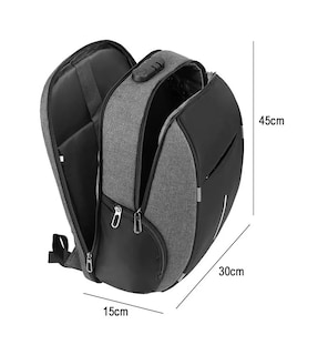 Foto 4 | Mochila Impermeable Antirrobo Belug Negro