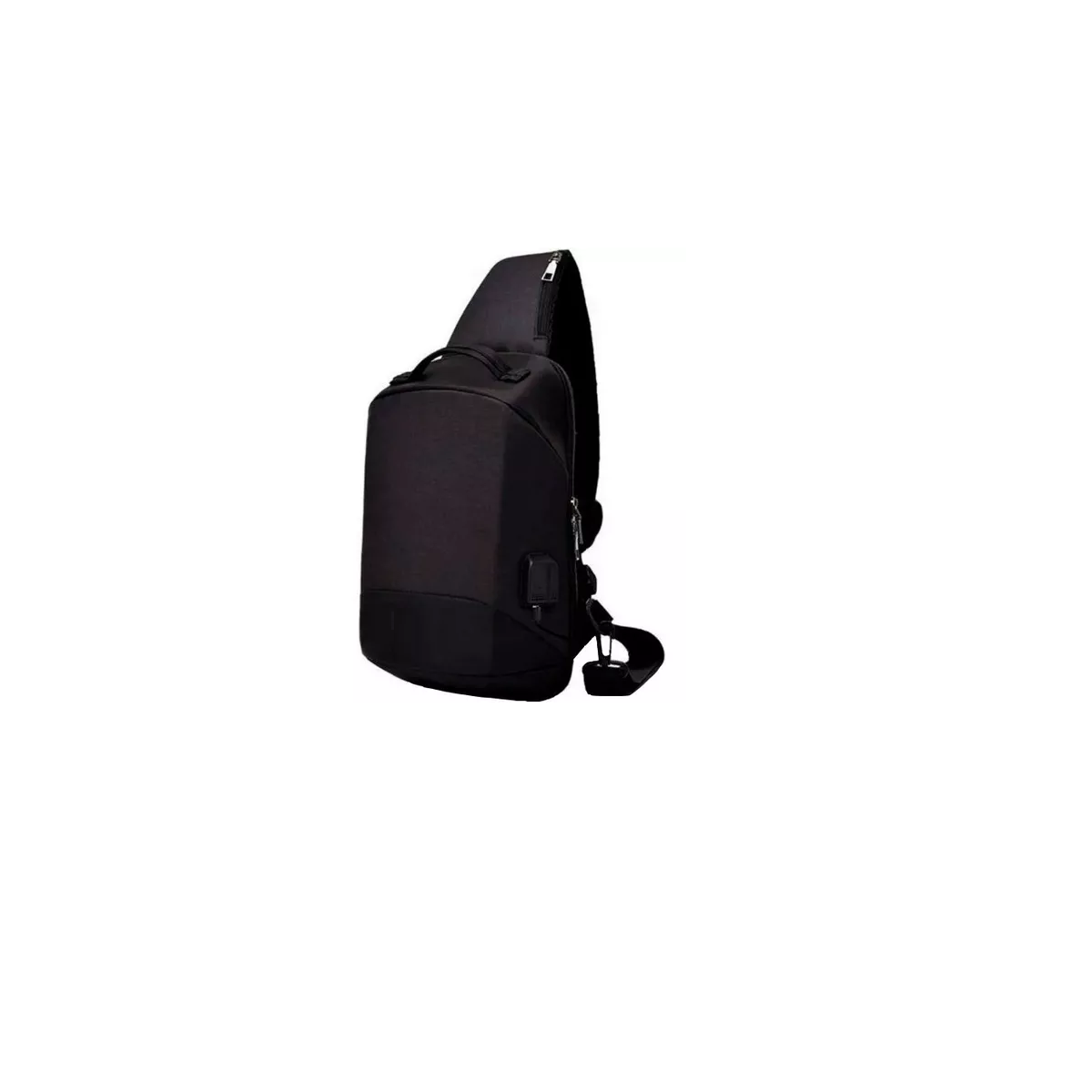 Foto 2 pulgar | Mochila Cruzada Antirrobo Pechera Mariconera Con Usb Eo Safe Imports Esi-9214 Negro