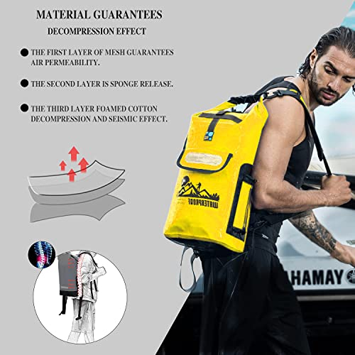 Foto 4 pulgar | Venta Internacional- Mochila Flotante Idrybag Impermeable Amarilla