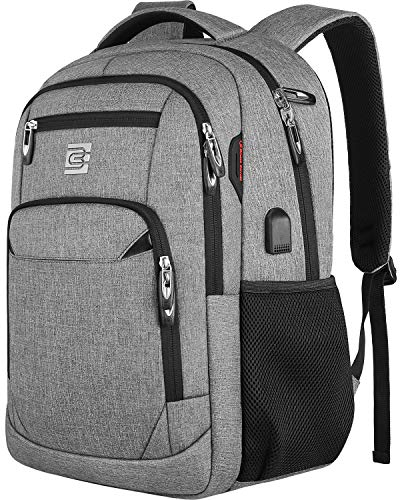 Foto 2 pulgar | Venta Internacional- Mochila con Puerto Usb Volher Resistente Agua Gris