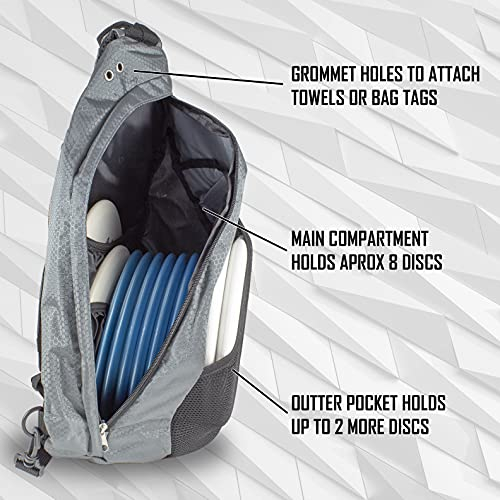 Foto 5 pulgar | Venta Internacional- Mochila Gris para Golf de Disco