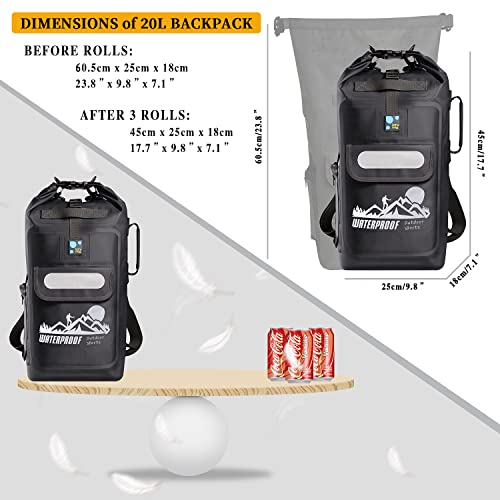 Foto 6 pulgar | Venta Internacional-Mochila Idrybag Impermeable color Negro