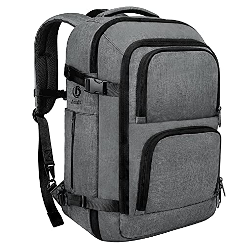 Venta Internacional- Mochila de Viaje 17'' Varios Compartimentos color Gris