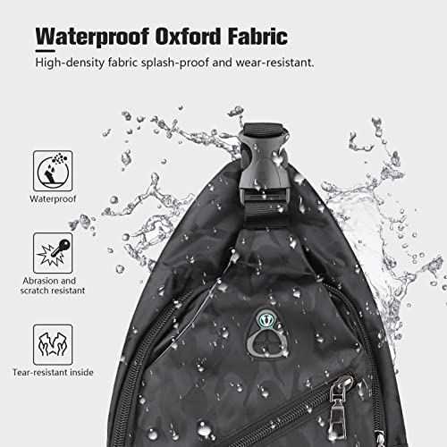 Foto 4 pulgar | Venta Internacional-Mochila Xishwon Impermeable color Negro con Carga Usb