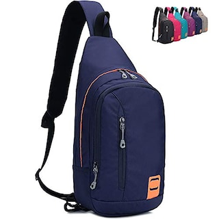 Foto 2 | Venta Internacional-Mochila Bandolera Peicees Impermeable color Azul