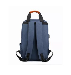 Foto 3 | Mochila + Bolsa de Mensajero + Estuche para Lápices Lab.G Azul Marino