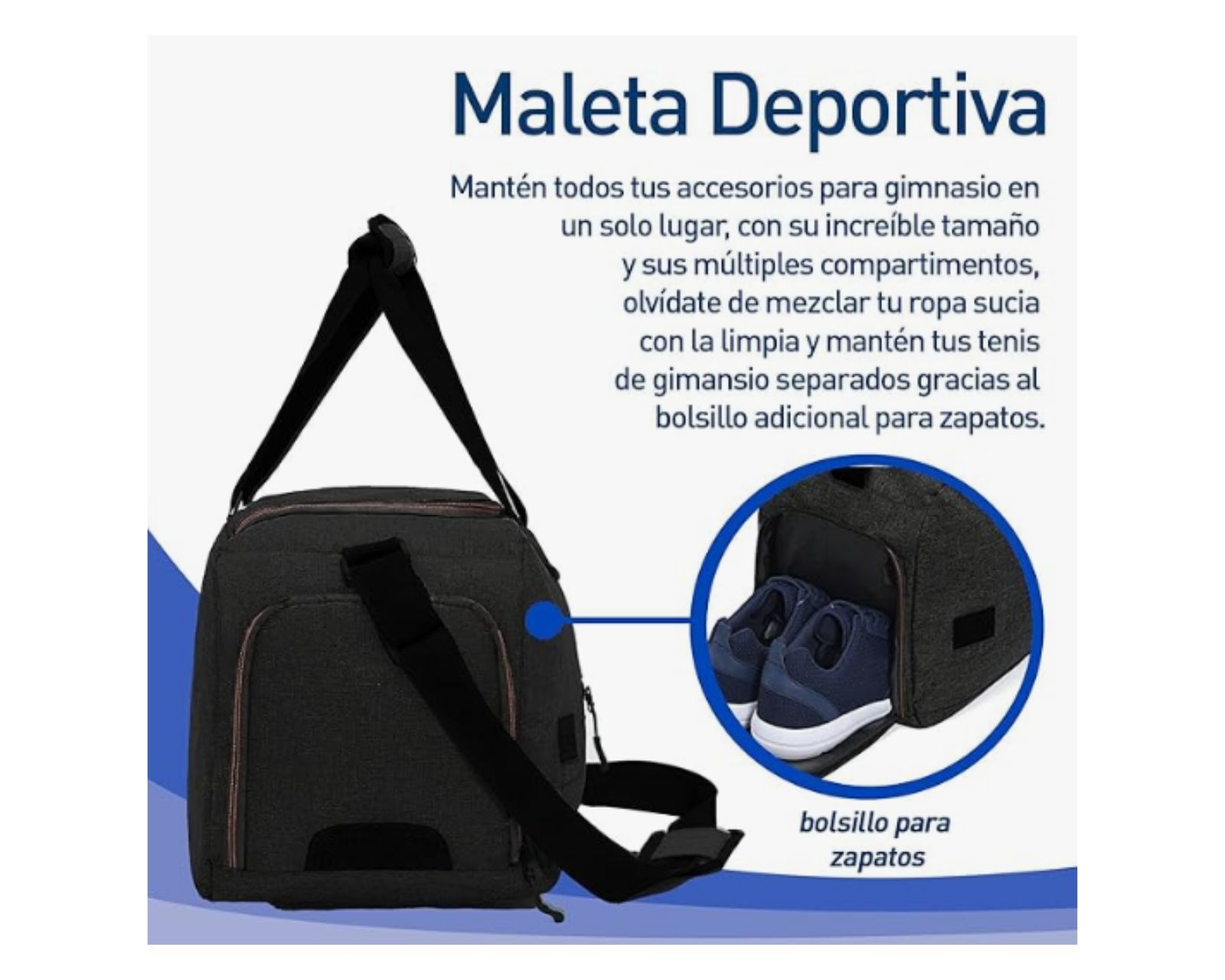Foto 2 | Maleta Deportiva de Mano Bluelander