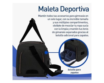 Foto 2 | Maleta Deportiva de Mano Bluelander